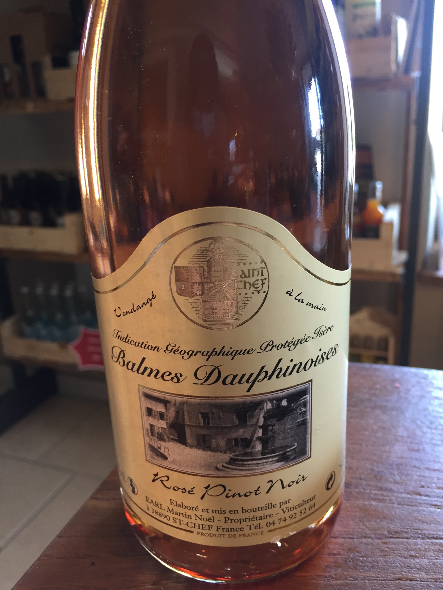 Photo Vin de pays des Balmes Dauphinoises Rosé IGP